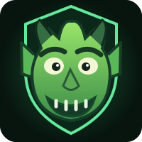 SafeTroll troll head logo